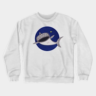 Whale Shark and little friend Crewneck Sweatshirt